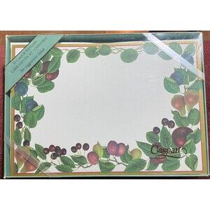 Invitations & Envelopes 2) boxes of 10 Fruit Orchard Design Thanksgiving Fall